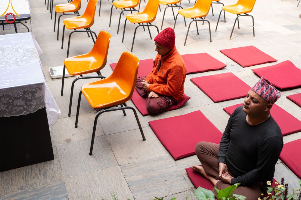 ภาพ No.313157:วันอังคารที่ 10 มีนาคม พ.ศ. 2569 ประมวลภาพบรรยากาศวันแรก โครงการบวชธรรมทายาท ประเทศเนปาล ณ วัดอเชศวร (Aksheswar Mahavihar )