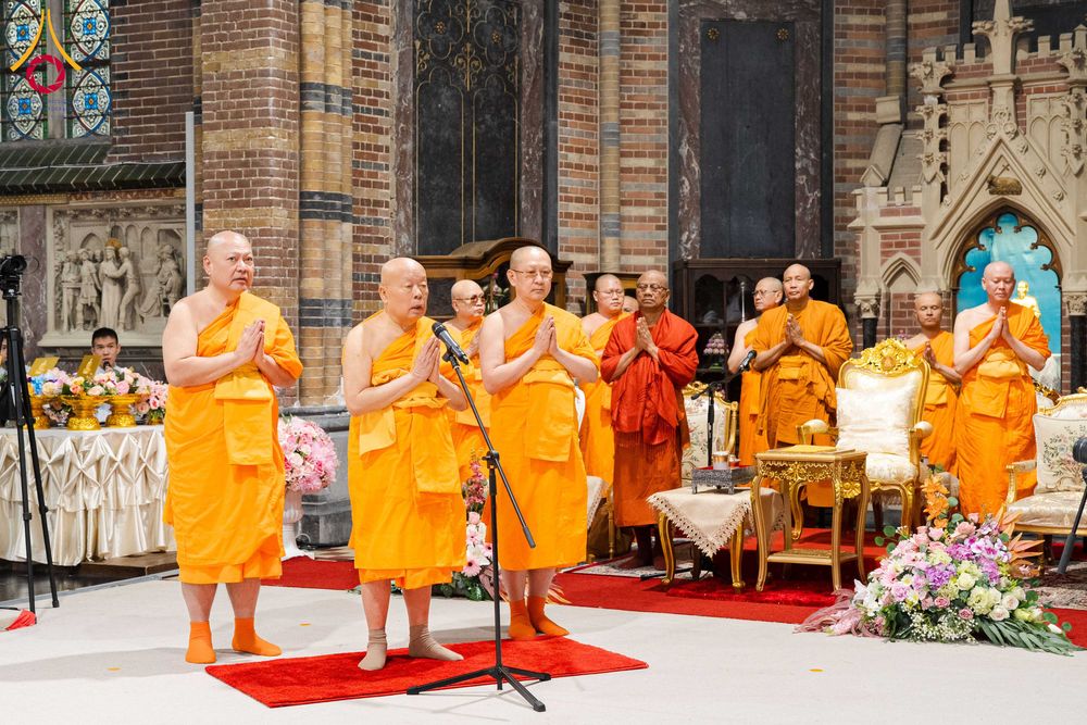 ภาพ No.329663:วันที่ 16 พฤษภาคม พ.ศ.2569 พิธีประดิษฐานพระประธาน และบรรจุพระบรมสารีริกธาตุ เนเธอร์เเลนด์