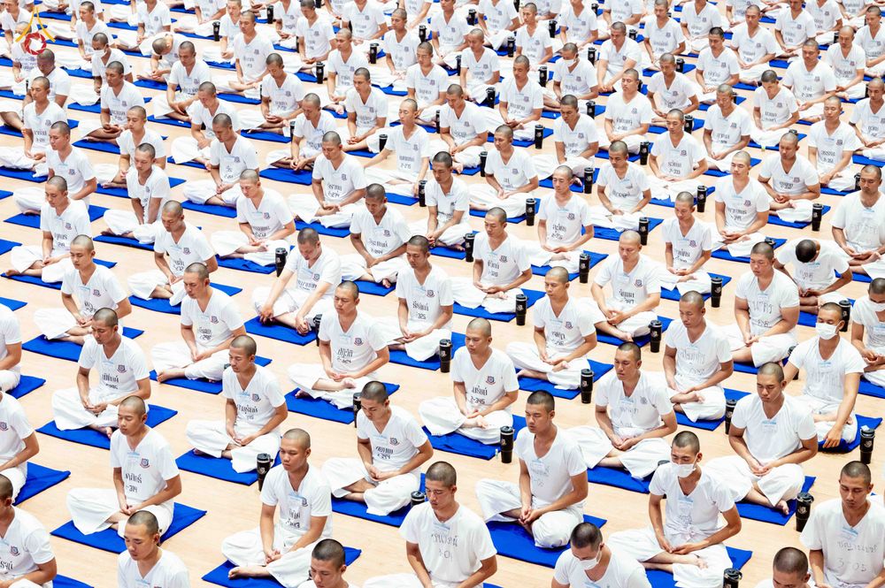 ภาพ No.340649:วันที่ 24-25 กรกฎาคม พ.ศ. 2569 โครงการพัฒนาคุณธรรม จริยธรรม สำหรับนักเรียนนายสิบตำรวจ (นสต.) รุ่นที่ 17 ศูนย์ฝึกอบรมตำรวจภูธรภาค 1 ได้จัดกิจกรรม WalkRally สวดมนต์นั่งสมาธิ และฟังธรรมจากพระอาจารย์ ณ ศูนย์ปฏิบัติธรรมเวิล์ดพีช วัลเล่ย์ (World Peace Valley) 
