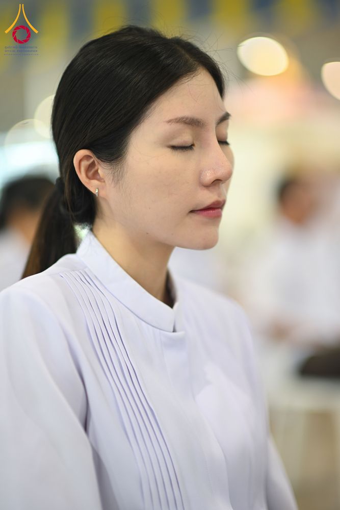 ภาพ No.287583:วันที่ 1 มกราคม พ.ศ. 2569 พิธีบูชาข้าวพระ ณ สภาธรรมกายสากล วัดพระธรรมกาย