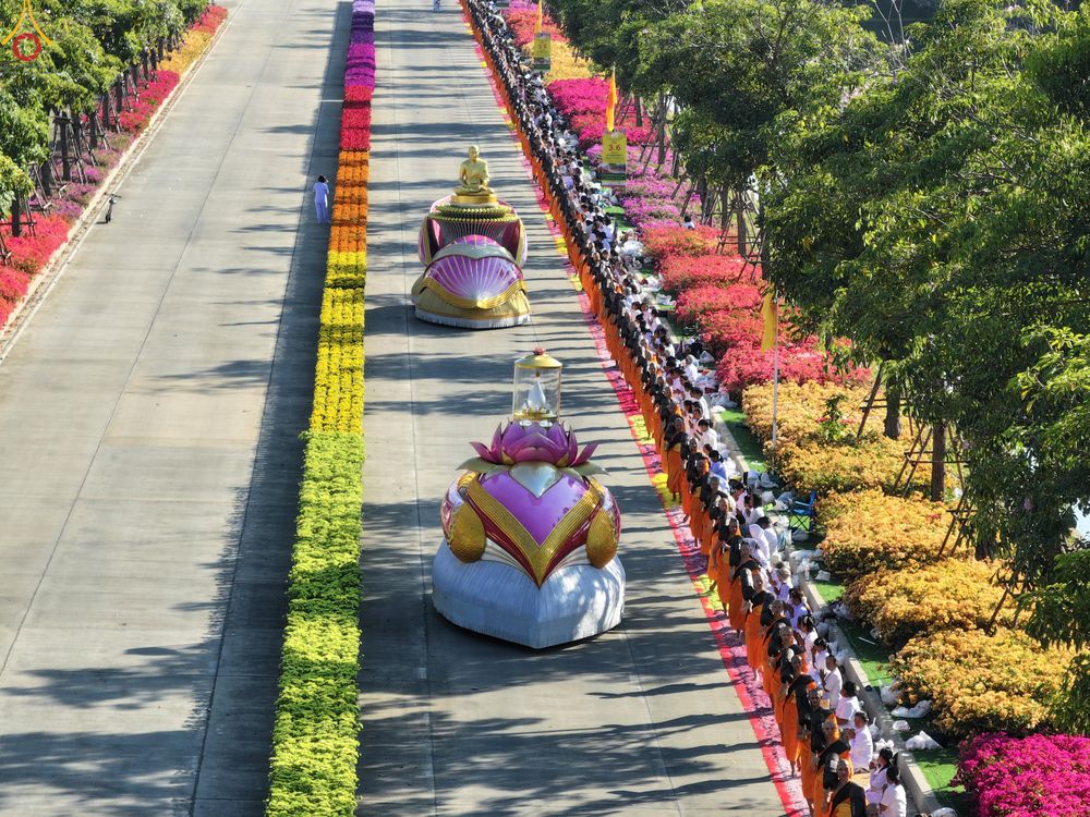 ภาพ No.279619:วันที่ 2 มกราคม พ.ศ.2569 พิธีต้อนรับพระธรรมยาตรา ครั้งที่ 1 ณ วัดพระธรรมกาย (วิหารหลวงปู่ - พระมหาธรรมกายเจดีย์)