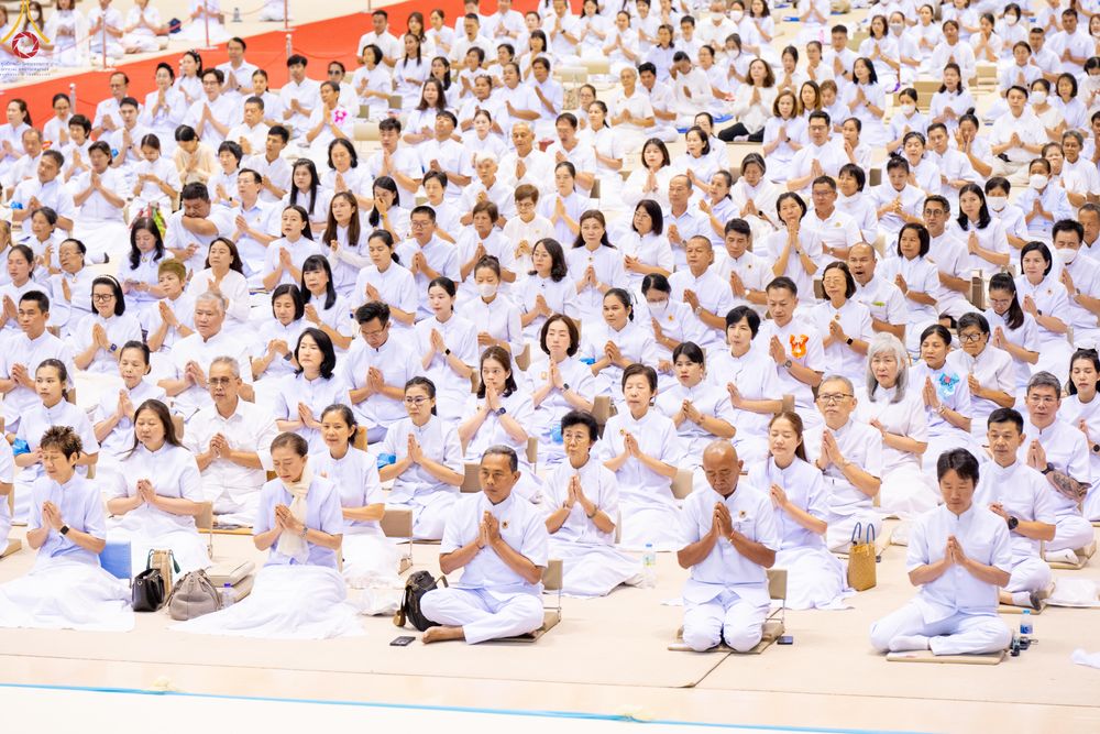 ภาพ No.311794:วันอังคารที่ 3 มีนาคม พ.ศ.2569 ปฏิบัติธรรมภาคสายวันมาฆบูชา พิธีถวายภัตตาหารเป็นสังฆทาน ณ สภาธรรมกายสากล วัดพระธรรมกาย