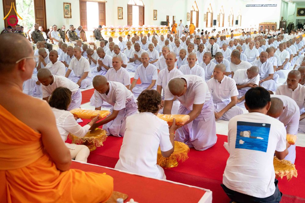 ภาพ No.349452:วันอังคารที่ 15 กันยายน พ.ศ.2569  พิธีขอขมา รับบาตร ผ้าไตร และบรรพชา "โครงการบรรพชาและพัฒนาศีลธรรม นักเรียนนายสิบตำรวจรุ่นที่ 16“ ศูนย์ฝึกอบรมตำรวจภูธร ภาค 1 ณ วัดพระพุทธบาท ราชวรมหาวิหาร  จ.สระบุรี