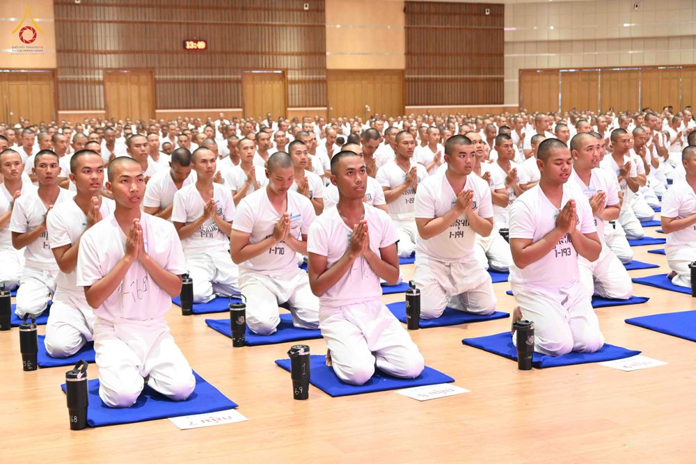 ภาพ No.340298:วันที่ 23 กรกฎาคม พ.ศ. 2569 พิธีเปิดโครงการพัฒนาคุณธรรม จริยธรรม สำหรับนักเรียนนายสิบตำรวจ (นสต.) รุ่นที่ 17 ศูนย์ฝึกอบรมตำรวจภูธรภาค 1 ระหว่างวันที่ 23-27 กรกฏาคม 2569 ( 5 วัน 4 คืน) ณ ศูนย์ปฏิบัติธรรมเวิล์ดพีช วัลเล่ย์ (World Peace Valley) เขาใหญ่  ต.ห