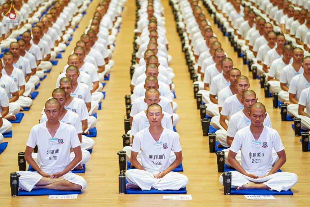 ภาพ No.340271:วันที่ 23 กรกฎาคม พ.ศ. 2569 พิธีเปิดโครงการพัฒนาคุณธรรม จริยธรรม สำหรับนักเรียนนายสิบตำรวจ (นสต.) รุ่นที่ 17 ศูนย์ฝึกอบรมตำรวจภูธรภาค 1 ระหว่างวันที่ 23-27 กรกฏาคม 2569 ( 5 วัน 4 คืน) ณ ศูนย์ปฏิบัติธรรมเวิล์ดพีช วัลเล่ย์ (World Peace Valley) เขาใหญ่  ต.ห