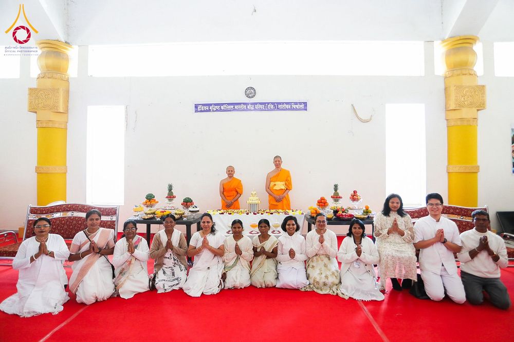 ภาพ No.283847:วันที่ 6-7 ธันวาคม พ.ศ. 2568  พิธีรับมอบหนังสือแสดงเจตจำนงถวายสิทธิครอบครองและใช้ประโยชน์วัดสันติวัน เมืองนาคปูร์  พิธีจุดโคมประทีปถวายเป็นพุทธบูชา และอุทิศบุญกุศลแด่ ดร.บี.อาร์. อัมเบดการ์  พิธีบูชาข้าวพระถ่ายทอดสดจากประเทศไทย