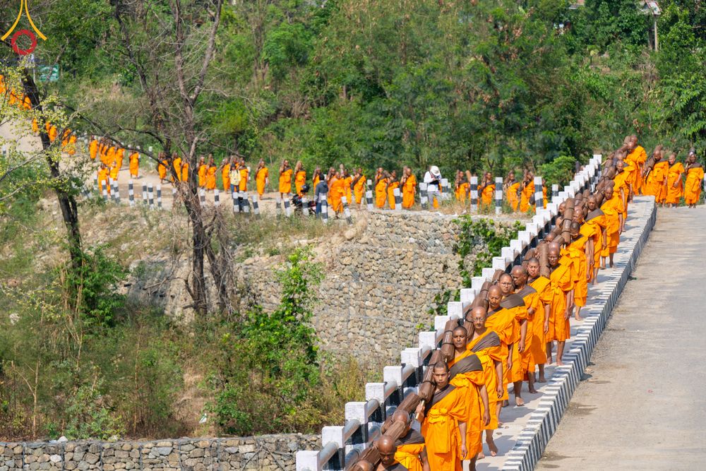 ภาพ No.315761:วันอังคารที่ 24 มีนาคม พ.ศ.2569 ธรรมยาตราจาริก ณ ป่ามหาวัน ประเทศเนปาล