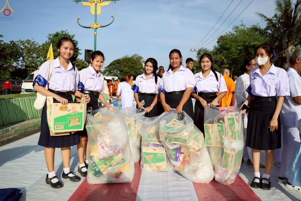 ภาพ No.236866:วันที่ 26-27 กรกฎาคม พ.ศ. 2568 ภาพการเตรียมงาน - เก็บงาน มหาสังฆทานครั้งยิ่งใหญ่ ตักบาตรพระ 1,000 รูป ทำบุญเมืองพัทลุง