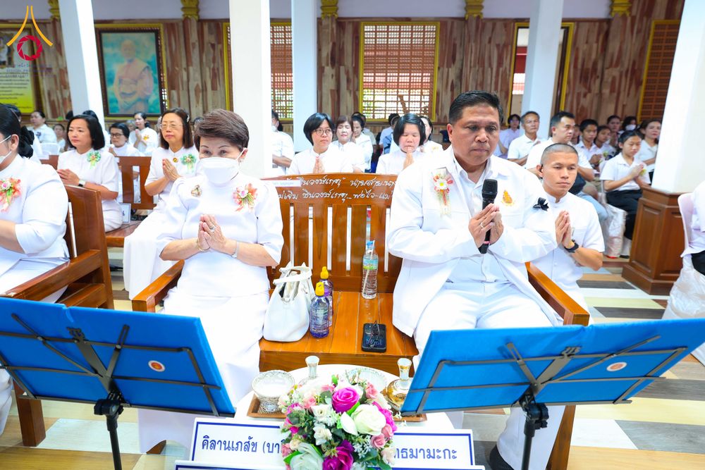 ภาพ No.303336:วันที่ 23 มกราคม พ.ศ. 2569 พิธีเจริญพุทธมนต์ปฏิบัติธรรม มอบทุนการศึกษา  ถวายสังฆทาน 109 วัด เพื่อถวายเป็นพุทธบูชา เพื่อขับเคลื่อนโครงการหมู่บ้านรักษาศีล 5 โดยคณะสงฆ์จังหวัดนครปฐม คณะศิษยานุศิษย์วัดพระธรรมกาย โครงการธรรมยาตรา ปีที่ 14 ณ วัดบางปลา อำเภอบาง