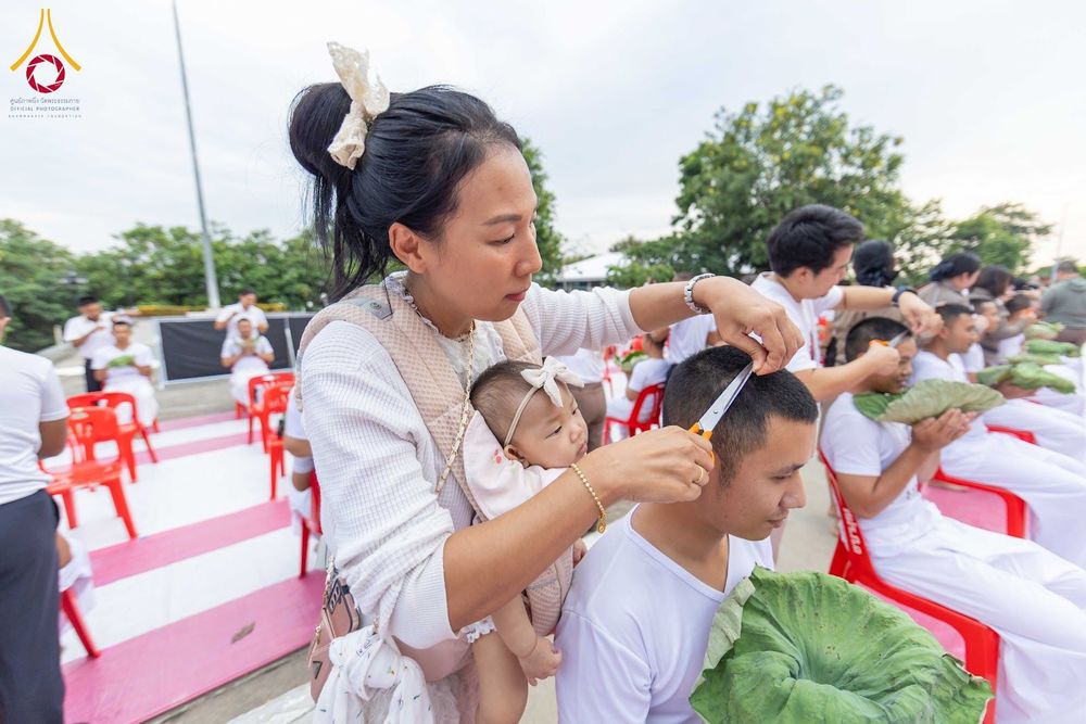 ภาพ No.349311:วันจันทร์ที่ 14 กันยายน พ.ศ.2569  พิธีตัดปอยผมนักเรียนนายสิบธรรมทายาท  "โครงการบรรพชาและพัฒนาศีลธรรม นักเรียนนายสิบตำรวจรุ่นที่ 16“  ณ ศูนย์ฝึกอบรมตำรวจภูธร ภาค 1  จ.สระบุรี