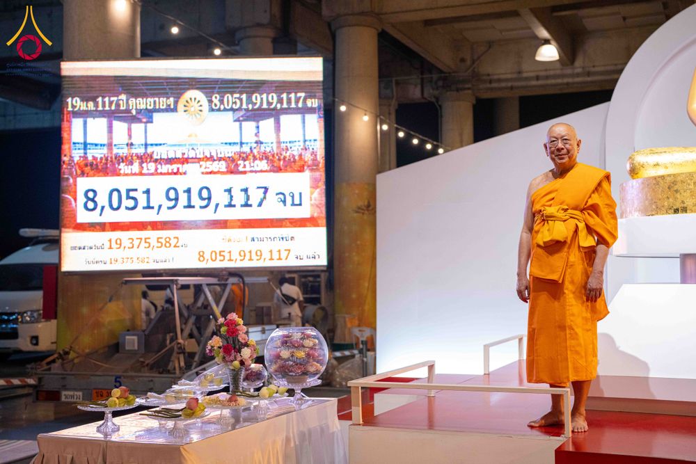 ภาพ No.298378:วันจันทร์ที่ 19 มกราคม พ.ศ. 2569 พิธีฉลองชัยชิตังเม สวดธัมมจักกัปวัตนสูตร เนื่องในวันคล้ายวันเกิด 117 ปี คุณยายอาจารย์มหารัตนอุบาสิกาจันทร์ ขนนกยูง ครบ 8,051,919,117 จบ  ณ วัดพระธรรมกาย จังหวัดปทุมธานี