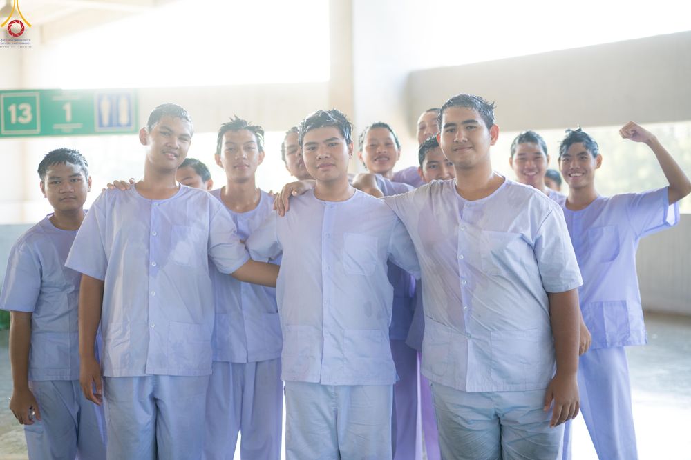 ภาพ No.316834:วันเสาร์ที่ 28 มีนาคม พ.ศ.2569 พิธีปลงผมนาคธรรมทายาท โครงการสามเณรยุวธรรมทายาท รุ่นที่ 34 โครงการสามเณรมัชฌิมธรรมทายาท รุ่นที่ 30 ณ มหารัตนวิหารคด 13 วัดพระธรรมกาย