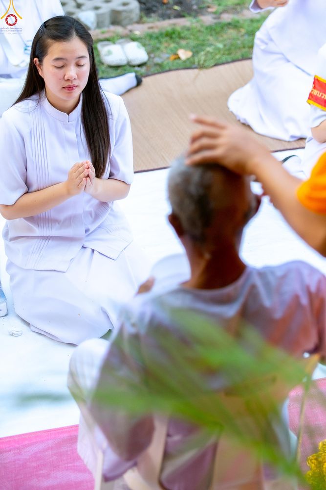 ภาพ No.319830:วันอาทิตย์ที่ 5 เมษายน พ.ศ.2569 พิธีตัดปอยผม และปลงผมนาคธรรมทายาท โครงการบรรพชาและอุปสมบทหมู่ รุ่นบูชาธรรม 82 ปี หลวงพ่อธัมมชโย