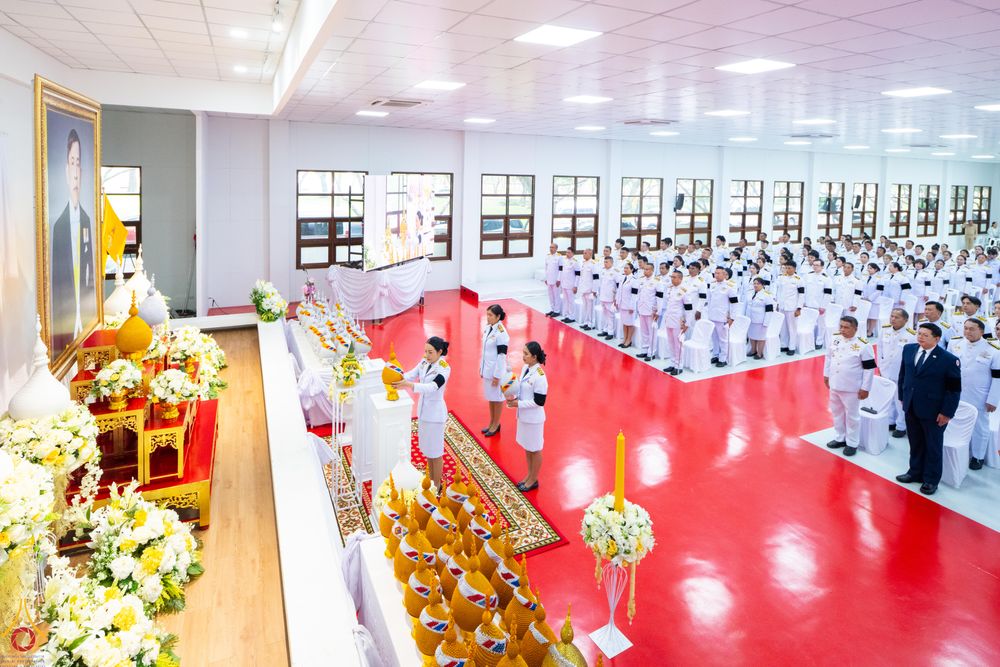 ภาพ No.341750:วันอังคารที่ 28 กรกฎาคม พ.ศ. 2569 คณะสงฆ์และพสกนิกรอำเภอคลองหลวง พร้อมใจจัดพิธีเจริญพระพุทธมนต์ ปฏิบัติธรรม และทำบุญตักบาตร ถวายพระราชกุศลเฉลิมพระเกียรติพระบาทสมเด็จพระเจ้าอยู่หัว