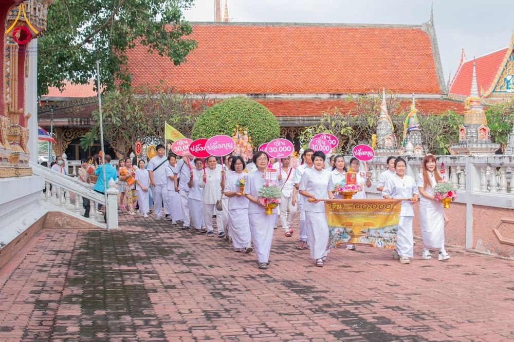 ภาพ No.178892:พิธีทอดกฐิน ณ วัดบางเพรียง อ.บางบ่อ จ.สมุทรปราการ  ในโครงการกฐินสามัคคีทั่วไทย 30,000 วัด บูชาธรรม 80 ปี หลวงพ่อธัมมชโย โดยคณะศิษยานุศิษย์วัดพระธรรมกาย วันที่ 15 พฤศจิกายน พ.ศ. 2567