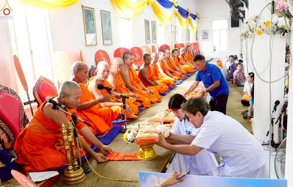 ภาพ No.278024:วันที่ 19 ตุลาคม พ.ศ. 2568 พิธีทอดกฐินสามัคคีทั่วไทย ณ วัดไทรม้าใต้ อ.เมือง จ.นนทบุรี โดยคณะศิษยานุศิษย์ บูชาธรรม 81 ปี หลวงพ่อธัมมชโย