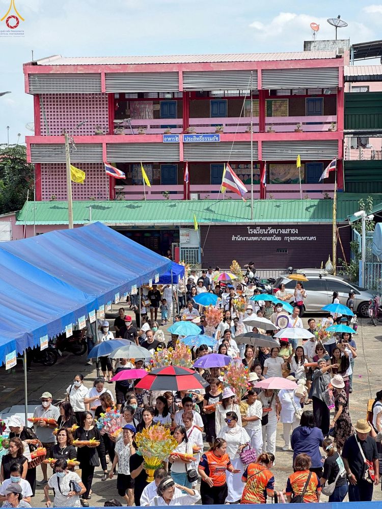 ภาพ No.267023:วันที่ 26 ตุลาคม พ.ศ. 2568 พิธีทอดกฐินสามัคคีทั่วไทย ณ วัดบางเสาธง เขตบางกอกน้อย  กรุงเทพมหานคร โดยคณะศิษยานุศิษย์ บูชาธรรม 81 ปี หลวงพ่อธัมมชโย