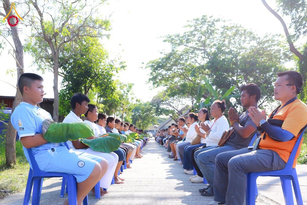 ภาพ No.317294:วันอาทิตย์ที่ 29 มีนาคม พ.ศ. 2569 พิธีตัดปอยผมและปลงผม ว่าที่สามเณร ศูนย์อบรมเยาวชนนครปฐม