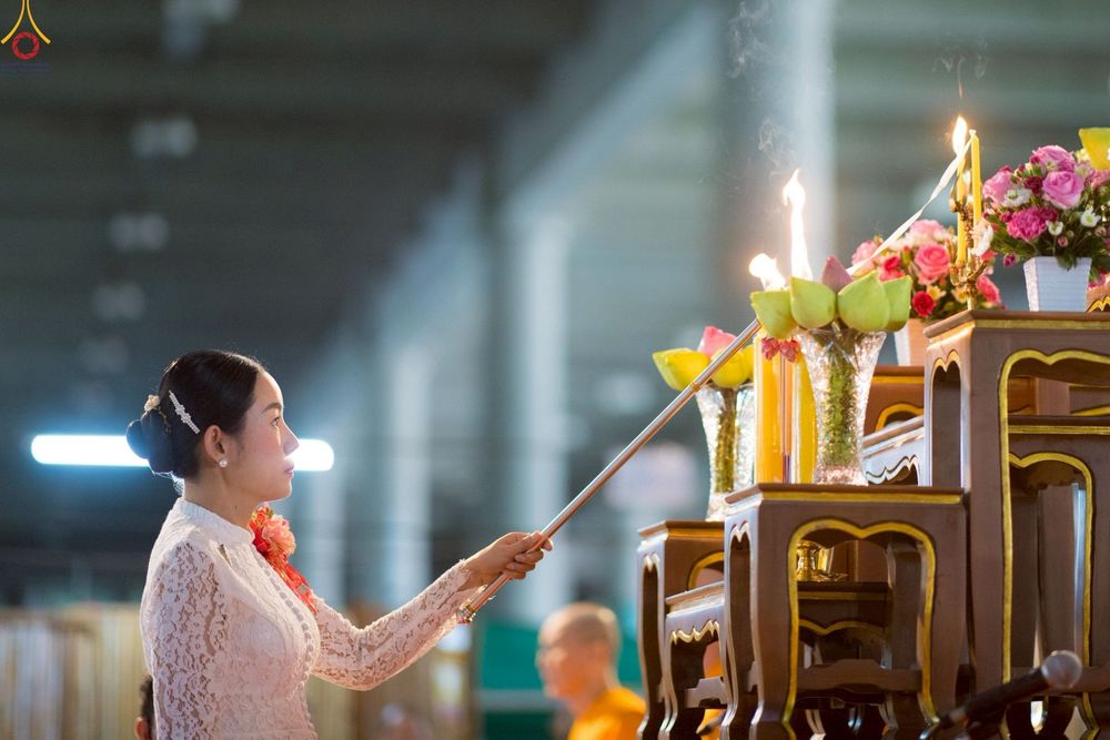 ภาพ No.246562:วันที่ 14 กันยายน พ.ศ. 2568 พิธีตักบาตรฉลองพระใหม่ ในโครงการอุปสมบทหมู่บูชาธรรม ครบรอบ108ปี วันครูผู้ค้นพบวิชชาธรรมกาย ณ วิหารคด วัดพระธรรมกาย