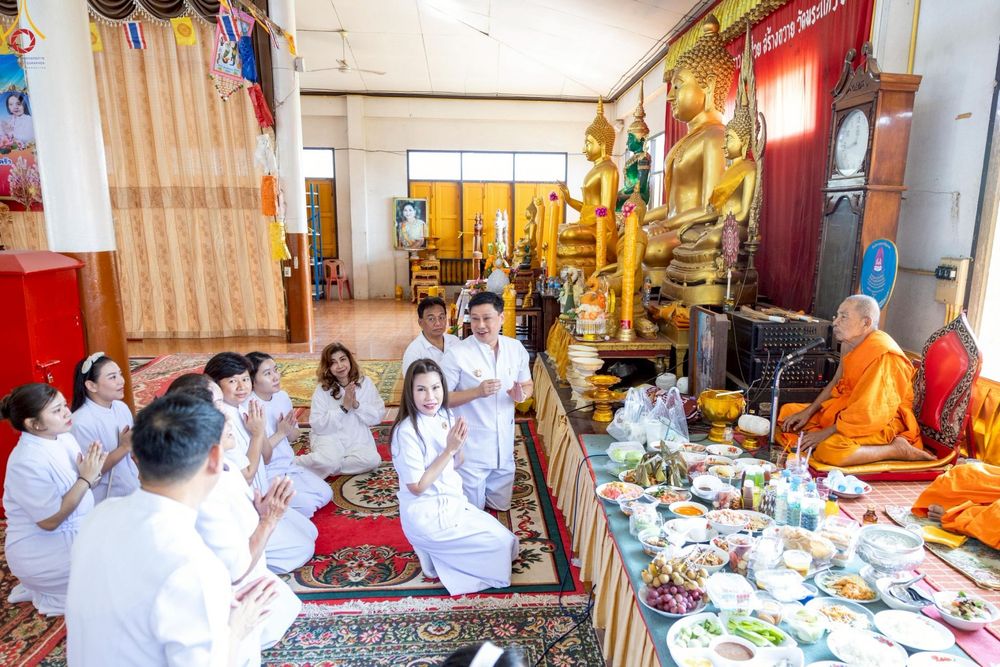 ภาพ No.267116:วันที่ 26 ตุลาคม พ.ศ. 2568 พิธีทอดกฐินสามัคคีทั่วไทย ณ วัดพระแก้ว ต.กระจิว  อ.ภาชี จ.พระนครศรีอยุธยา โดยคณะศิษยานุศิษย์ บูชาธรรม 81 ปี หลวงพ่อธัมมชโย