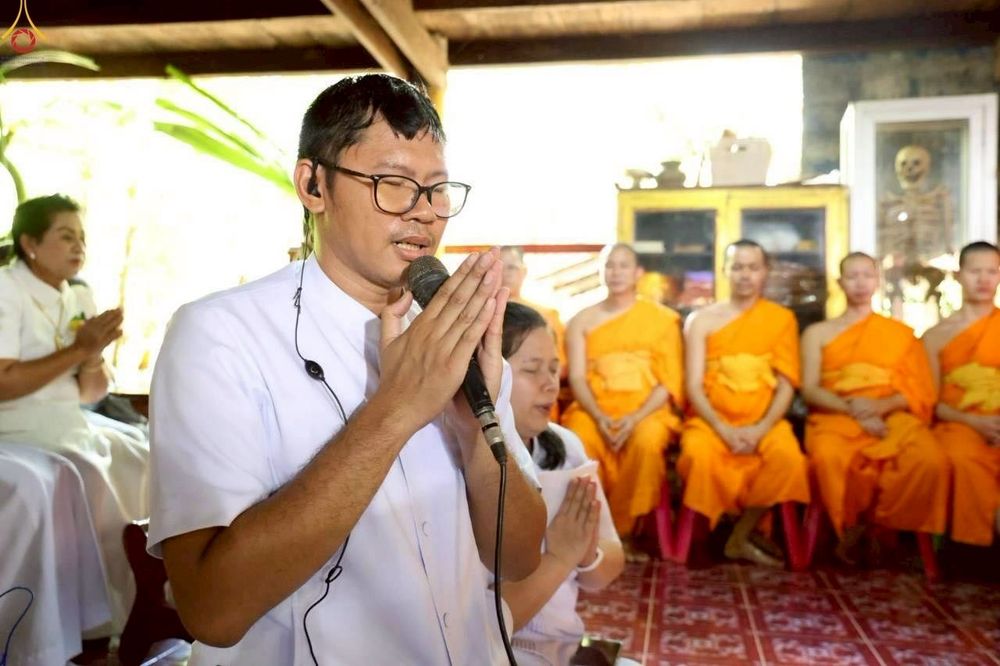 ภาพ No.265125:วันที่ 17 ตุลาคม พ.ศ. 2568 พิธีทอดกฐินสามัคคีทั่วไทย ที่พักสงฆ์พุทธอุทยานปากขาแข้ง ต.เขาโจด อ.ศรีสวัสดิ์ จ.กาญจนบุรี โดยคณะศิษยานุศิษย์ บูชาธรรม 81 ปี หลวงพ่อธัมมชโย