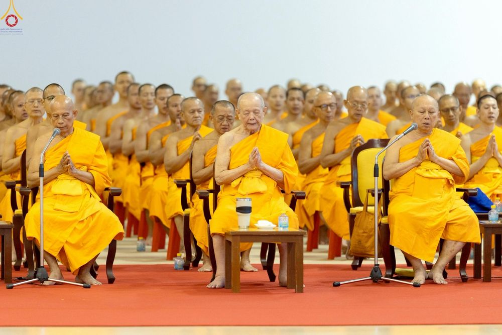 ภาพ No.236014:วันที่ 3 สิงหาคม พ.ศ. 2568 พิธีบูชาข้าวพระ ณ สภาธรรมกายสากล วัดพระธรรมกาย