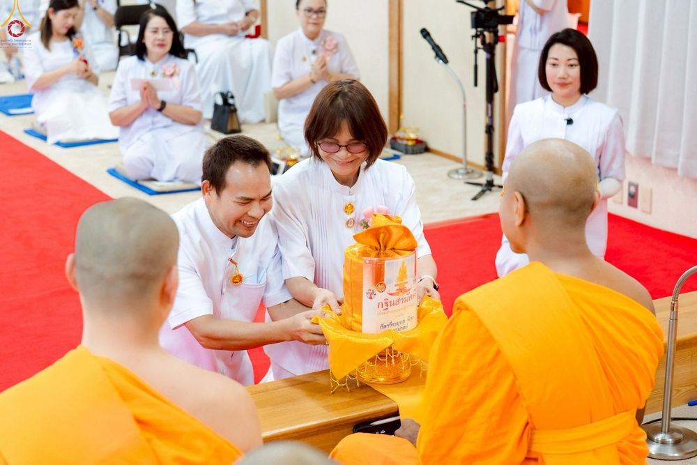 ภาพ No.261821:วันที่ 17 ตุลาคม พ.ศ. 2568 พิธีทอดกฐินวัดพระธรรมกายนางาโน่ ประเทศญี่ปุ่น  "เชื่อมสายบุญพระผู้ปราบมาร" บูชาธรรม 141 ปี พระมงคลเทพมุนี (สด จนฺทสโร)