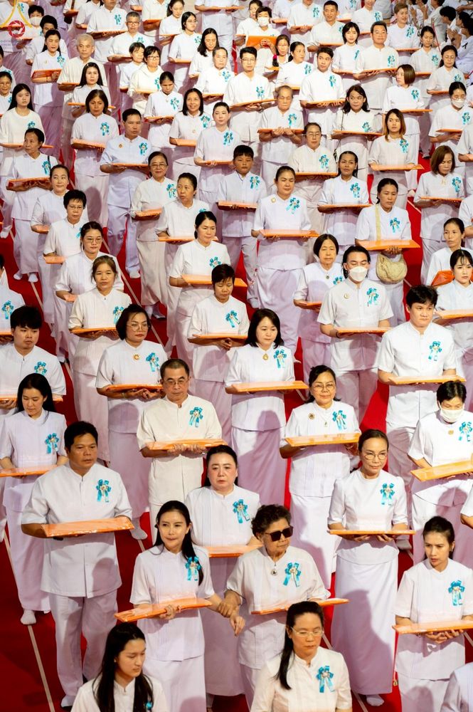 ภาพ No.277538:วันอาทิตย์ต้นเดือนที่ 7 ธันวาคม พ.ศ.2568 พิธีทอดผ้าป่าต้นสมบัติจักรพรรดิ ณ สภาธรรมกายสากล วัดพระธรรมกาย