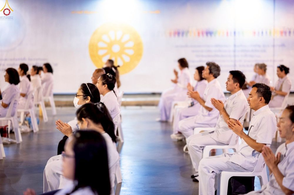 ภาพ No.244464:วันที่ 7 กันยายน พ.ศ. 2568 พิธีฉลองชัยสวดมนต์บทธัมมจักกัปปวัตตนสูตร 7,681,108,108 จบ ณ มหารัตนวิหารคด วัดพระธรรมกาย