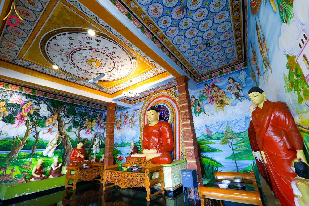 ภาพ No.317768:วันที่ 1 เมษายน พ.ศ. 2569 พิธีสวดธัมมจักกัปปวัตตนสูตรนานาชาติ ในวันพระใหญ่ ขึ้น 15 ค่ำ เดือน 5 (Poya Day)  ณ ศรีธรรมนันทะปิริเวนะ เเละ  วัดวิมลวิหาร นาวละ ประเทศศรีลังกา