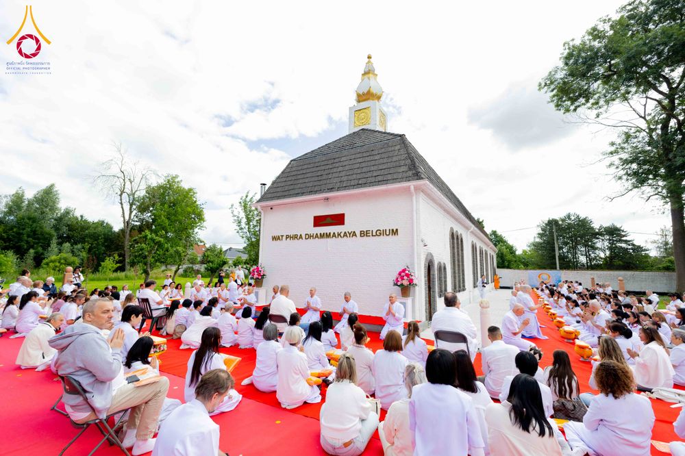 ภาพ No.336783:วันที่ 14 มิถุนายน พ.ศ. 2569 พิธีอุปสมบทธรรมทายาท นานาชาติยุโรปรุ่นที่ 11 เบลเยียม