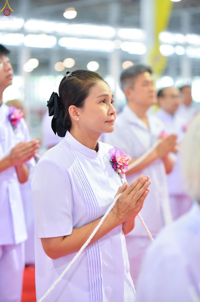 ภาพ No.286309:วันอาทิตย์ที่ 13 กรกฎาคม พ.ศ.2568 พิธีปฎิบัติธรรม และพิธีจุดเทียนใจ ไฟนิรันดร์ อนันตชัย ณ สภาธรรมกายสากล วัดพระธรรมกาย