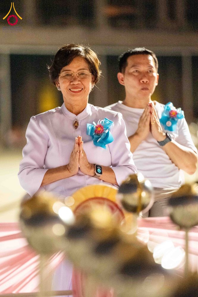 ภาพ No.312498:วันอังคารที่ 3 มีนาคม พ.ศ.2569 พิธีเวียนประทักษิณและจุดมาฆประทีป (ภาพชุดที่ 2) ณ ลานธรรมพระมหาธรรมกายเจดีย์ วัดพระธรรมกาย