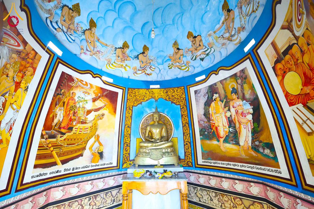 ภาพ No.317805:วันที่ 1 เมษายน พ.ศ. 2569 พิธีสวดธัมมจักกัปปวัตตนสูตรนานาชาติ ในวันพระใหญ่ ขึ้น 15 ค่ำ เดือน 5 (Poya Day)  ณ ศรีธรรมนันทะปิริเวนะ เเละ  วัดวิมลวิหาร นาวละ ประเทศศรีลังกา