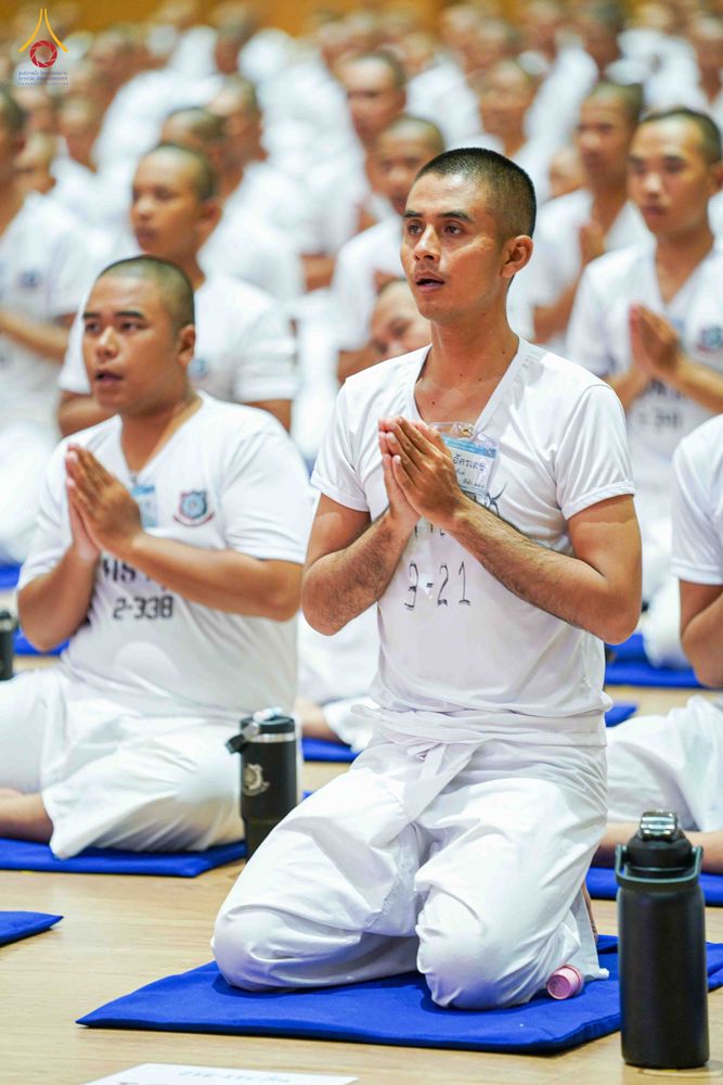 ภาพ No.340612:วันที่ 24-25 กรกฎาคม พ.ศ. 2569 โครงการพัฒนาคุณธรรม จริยธรรม สำหรับนักเรียนนายสิบตำรวจ (นสต.) รุ่นที่ 17 ศูนย์ฝึกอบรมตำรวจภูธรภาค 1 ได้จัดกิจกรรม WalkRally สวดมนต์นั่งสมาธิ และฟังธรรมจากพระอาจารย์ ณ ศูนย์ปฏิบัติธรรมเวิล์ดพีช วัลเล่ย์ (World Peace Valley) 