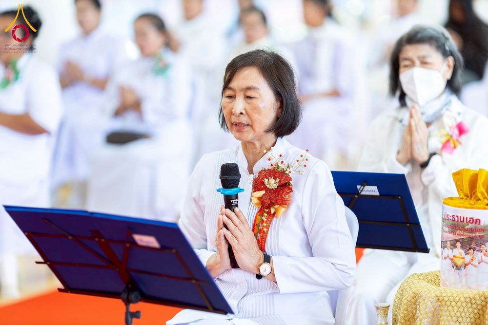 ภาพ No.274667:วันอาทิตย์ที่ 23 พฤศจิกายน พ.ศ. 2568 พิธีทอดผ้าป่าสามัคคี เพื่อระดมทุนสร้างกุฏิที่พักสามเณร ณ ศูนย์ปฏิบัติธรรมสวนผึ้ง จ.ราชบุรี