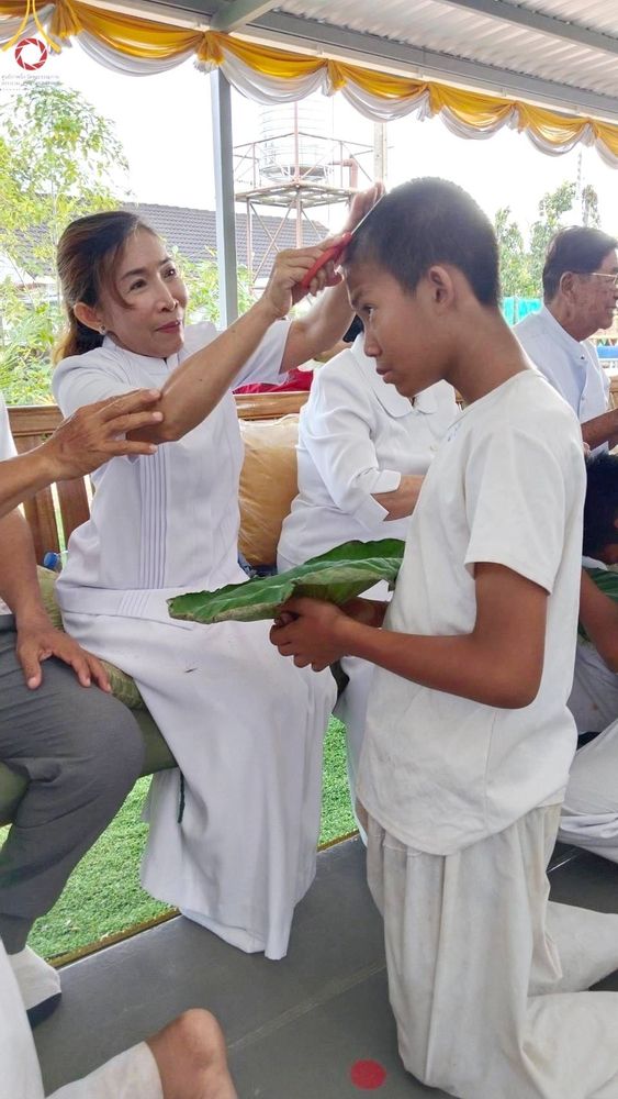 ภาพ No.133294:กิจวัตรกิจกรรมการฝึกตัวก่อนบวช และพิธีตัดปอยผมธรรมทายาท ณ ศูนย์ปฏิบัติธรรมและอบรมเยาวชนเมืองยะลา วันที่ 1-2 เมษายน พ.ศ. 2567