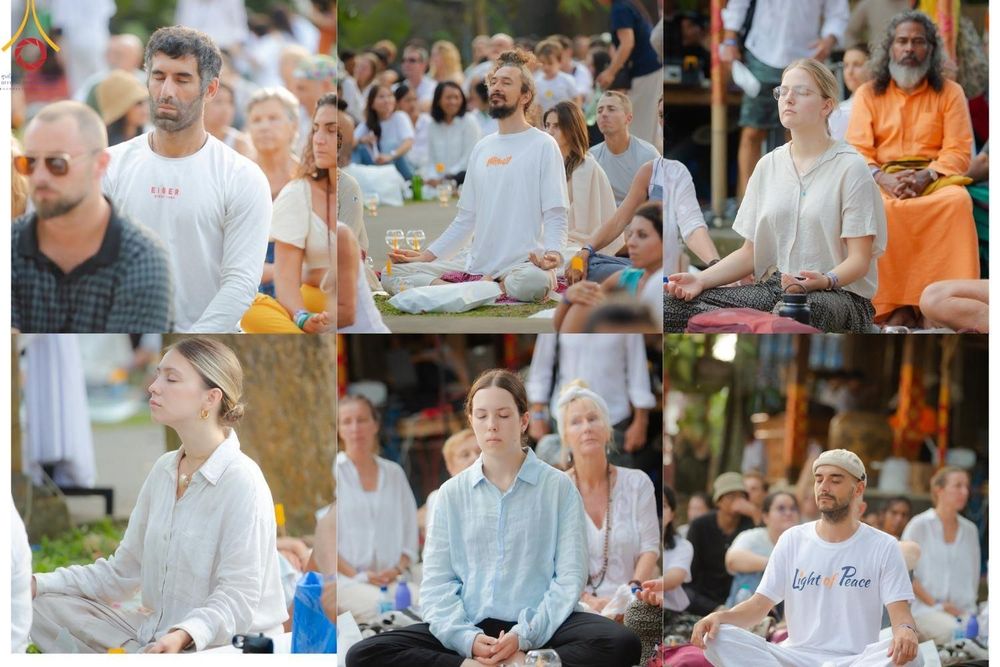 ภาพ No.156421:วัดพุทธบาหลีและวัดพระธรรมกาย จัดปฏิบัติธรรมนานาชาติ 1,151 คนจาก 78 ประเทศ ใน "วันสันติภาพสากล" ณ บาหลี อินโดนีเซีย วันเสาร์ที่ 21 กันยายน พ.ศ. 2567 เวลา 16.00-21.00 น. ณ พิพิธภัณฑ์ ARMA เมืองอูบุด จังหวัดบาหลี ประเทศอินโดนีเซีย