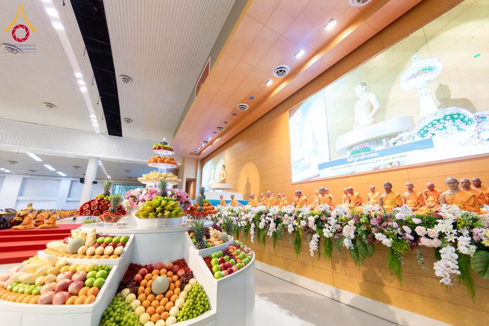 ภาพ No.287632:วันที่ 1 มกราคม พ.ศ. 2569 พิธีบูชาข้าวพระ ณ สภาธรรมกายสากล วัดพระธรรมกาย