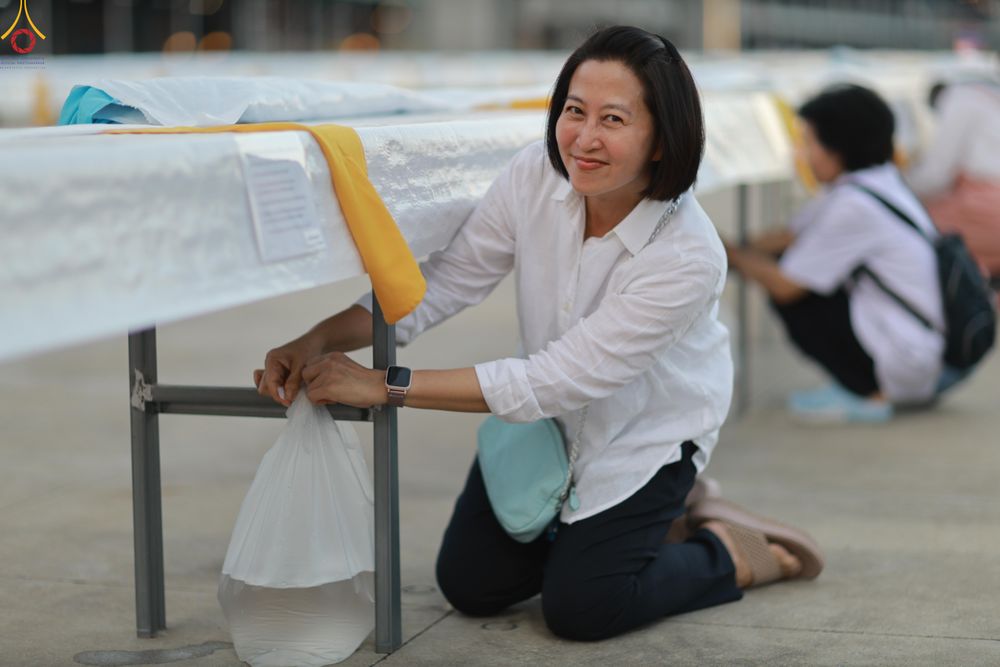 ภาพ No.320448:วันที่ 9 เมษายน พ.ศ.2569 การเตรียมงาน มัดถุงน้ำ ถ่วงขาโต๊ะไทยธรรม เพื่องานถวายมหาสังฆทาน 40,000 กว่าวัดทั่วประเทศ วันคุ้มครองโลก 22 เมษายน พ.ศ.2569 วัดพระธรรมกาย