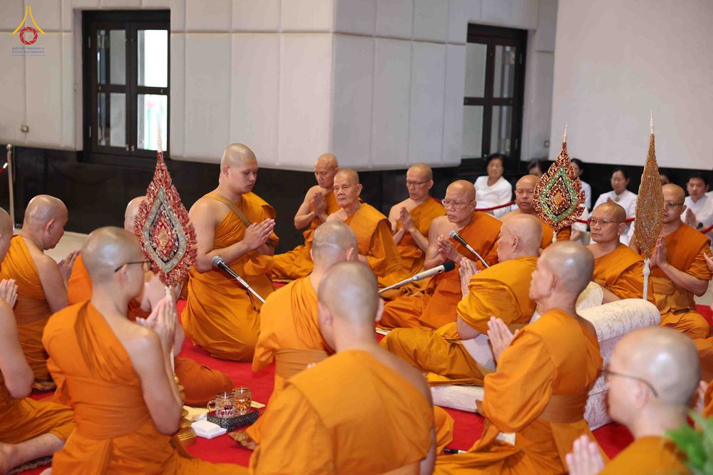 ภาพ No.341895:วันพุธที่ 29 กรกฎาคม พ.ศ. 2569 พิธีอุปสมบทสามเณรประโยค 9 นาคในพระบรมราชานุเคราะห์ ณ โบสถ์พระไตรปิฏก วัดพระธรรมกาย