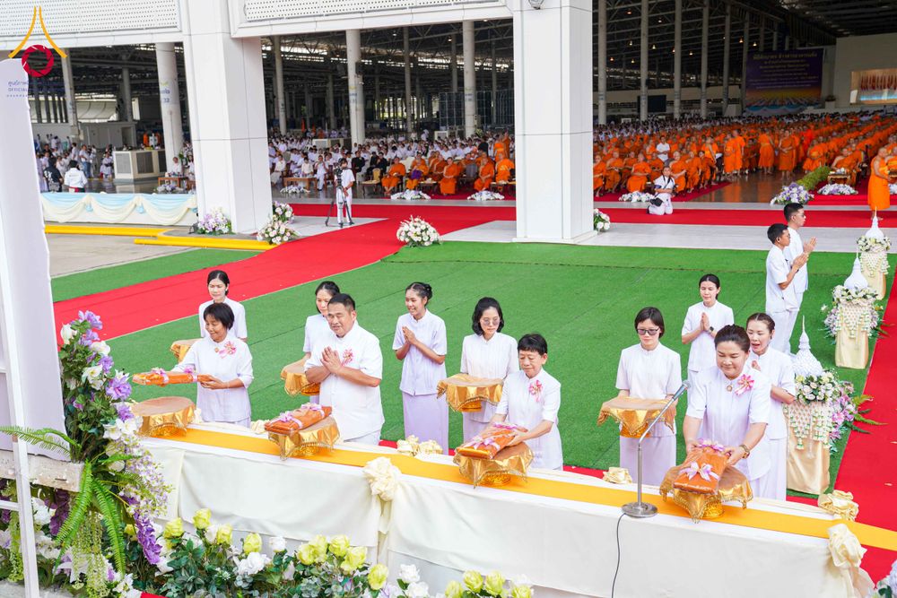 ภาพ No.316566:วันอาทิตย์ที่ 29 มีนาคม พ.ศ. 2569 พิธีทอดผ้าบังสุกุลและพิธีชำระร่าง โยมพ่อณรงค์ จินตมากุล  สิริอายุ 99 ปี 11 เดือน โยมบิดา พระครูปลัดรัตนวีรวัฒน์ (รังสฤษดิ์ อิทฺธิจินตโก) ที่ปรึกษาเจ้าคณะจังหวัดปทุมธานี เจ้าอาวาสวัดพระธรรมกาย  ณ ฌาปนสถานชั่วคราว ทางเข้า 