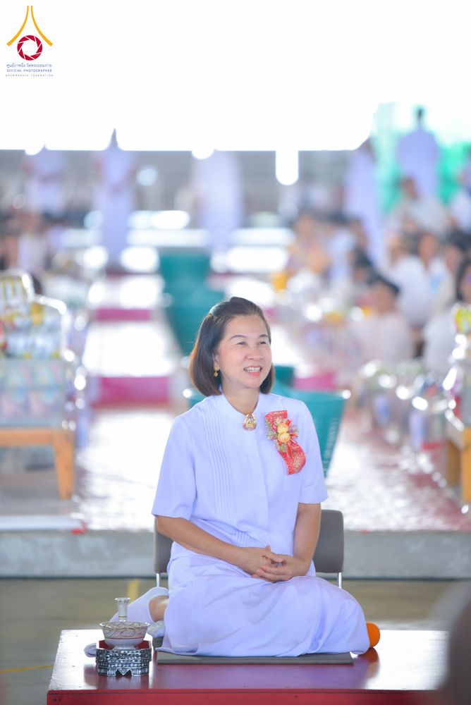 ภาพ No.320746:วันที่ 11 เมษายน พ.ศ.2569 พิธีตักบาตรฉลองสามเณรใหม่ โครงการบรรพชาสามเณรกล้าตะวัน ณ มหารัตนวิหาคด คอร์ 25 ชั้น 2 วัดพระธรรมกาย