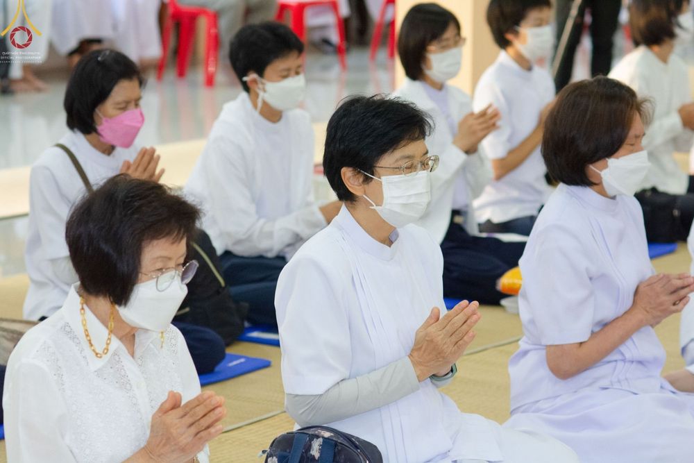 ภาพ No.72888:พิธีถวายภัตตาหารเป็นสังฆทาน แด่คณะพระธรรมยาตราฯ ในโครงการธรรมยาตรากตัญญูบูชา มหาปูชนียาจารย์ พระมงคลเทพมุนี(สด จนฺทสโร) พระผู้ปราบมาร อนุสรณ์สถาน 7 แห่ง ปีที่ 11 วันที่ 20 มกราคม พ.ศ. 2566