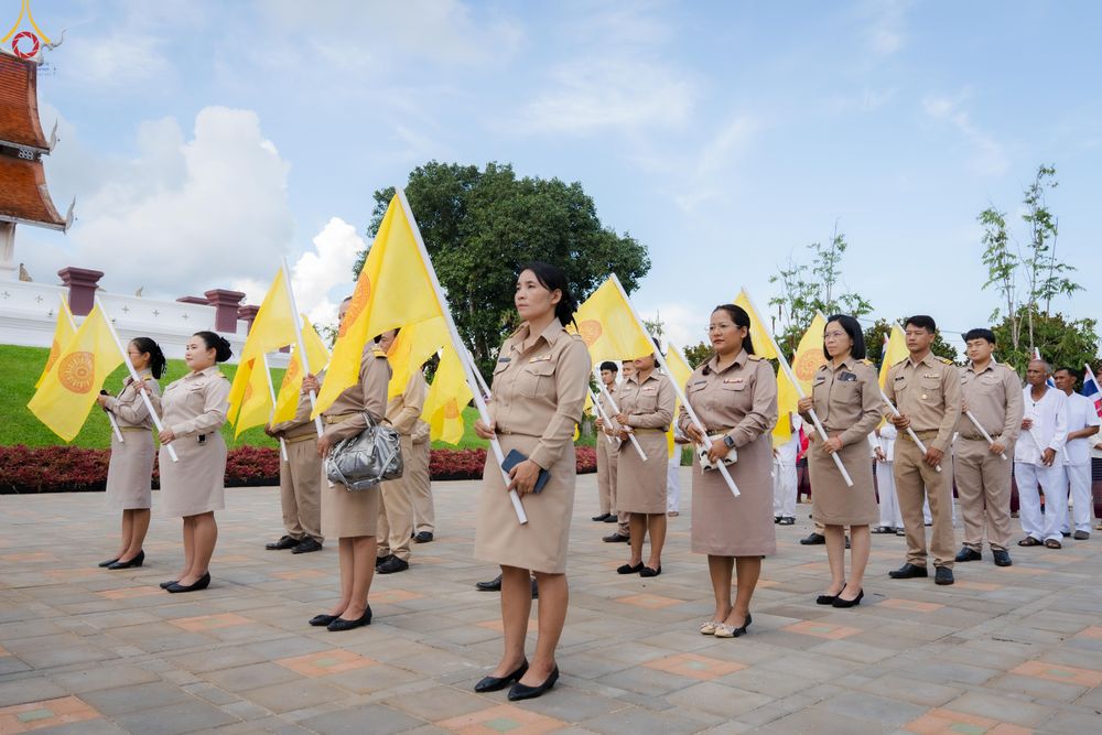 ภาพ No.331805:วันพฤหัสบดีที่ 4 มิถุนายน พ.ศ.2569 พิธีต้อนรับเปรียญธรรม 9 ประโยค และเปรียญธรรม 6 ประโยค  ณ อาคารธรรมสภา วัดบ้านขุน ต.บ่อหลวง อ.ฮอด จ.เชียงใหม่