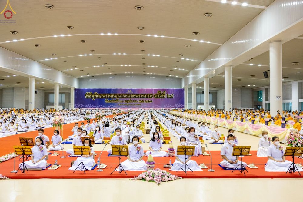 ภาพ No.64079:พิธีมุทิตาสักการะพระมหาเถระและพระเถระ ครั้งที่ 28 ประจำปี พ.ศ. 2565 วันอาทิตย์ที่ 20 พฤศจิกายน พ.ศ. 2565 ณ ห้องแก้วสารพัดนึก 1 สภาธรรมกายสากล วัดพระธรรมกาย