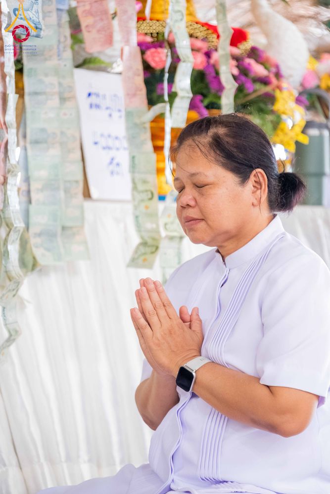 ภาพ No.318298:วันอาทิตย์ต้นเดือนที่ 5 เมษายน พ.ศ.2569 พิธีบูชาข้าวพระ ณ สภาธรรมกายสากล วัดพระธรรมกาย