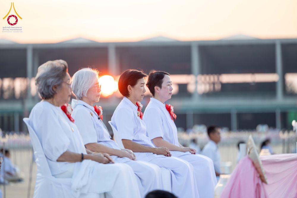 ภาพ No.312109:วันอังคารที่ 3 มีนาคม พ.ศ.2569 พิธีเวียนประทักษิณและจุดมาฆประทีป ณ ลานธรรมพระมหาธรรมกายเจดีย์ วัดพระธรรมกาย