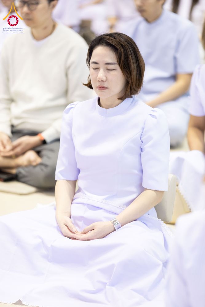 ภาพ No.287584:วันที่ 1 มกราคม พ.ศ. 2569 พิธีบูชาข้าวพระ ณ สภาธรรมกายสากล วัดพระธรรมกาย