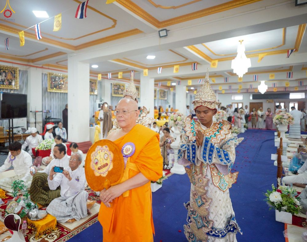 ภาพ No.261439:วันที่ 26 ตุลาคม พ.ศ. 2568 พิธีทอดกฐินสามัคคีไทย-เมียนมา บูชาธรรมอายุวัฒนมงคล 81 ปี หลวงพ่อธมฺมชโย ณ วัดมินจาวน์ ประเทศสาธารณรัฐแห่งสหภาพเมียนมา 